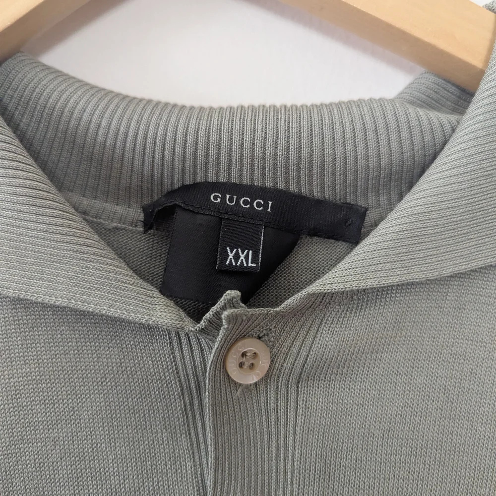 Gucci Green Polo Shirt Relaxed Fit